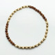 Bracelet perles en bois et hématite - Villa Farese