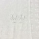 Nappe brodée main antique monogramme VP damassé lin 150x235cm - Villa Farese